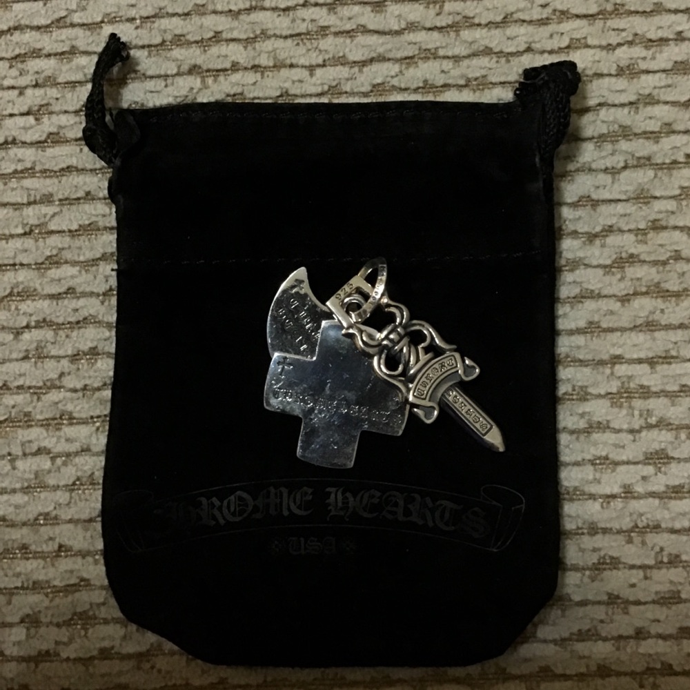 Chrome Hearts Triple Pendant